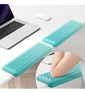 Hsurbtra L-Shaped Desk Elbow Pad, 2-Piece Soft Memory Foam Elbow Support Padding with Non-Slip Ru...