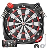 Accudart SDB 4.0 Electronic Soft Tip Smart Dartboard with Online Game Play - Stat Tracker - Custo...