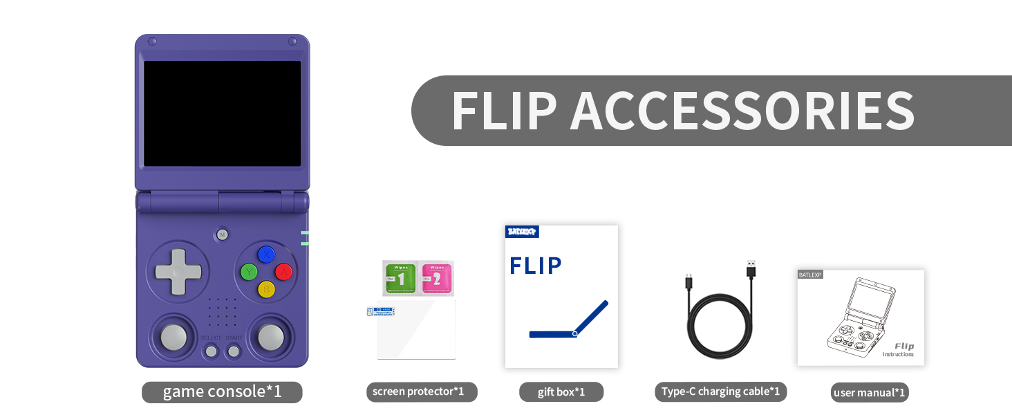 Flip Retro Game Accessories