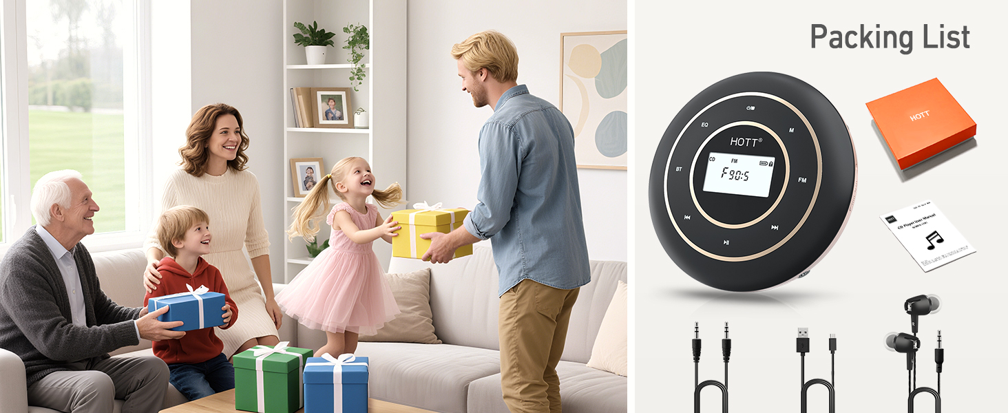 Multifunctional cd player