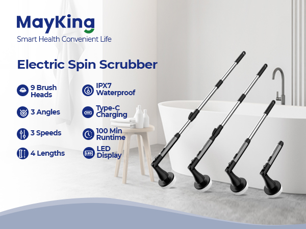 electric spin scrubber