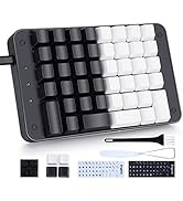 Koolertron Single-Handed Programmable Mechanical Keyboard, All 44 Programmable Keys with OEM Gate...