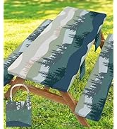 Waterproof Picnic Table Cover with Bench Covers