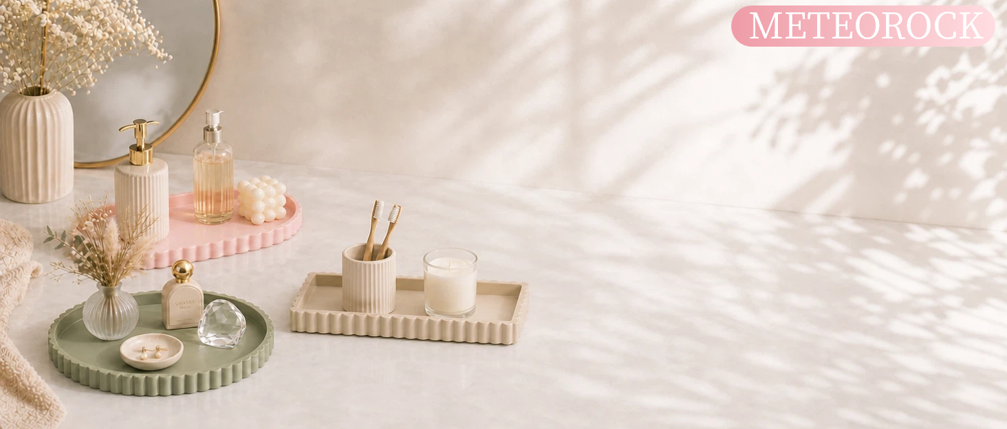 bathroom sink vanity trays