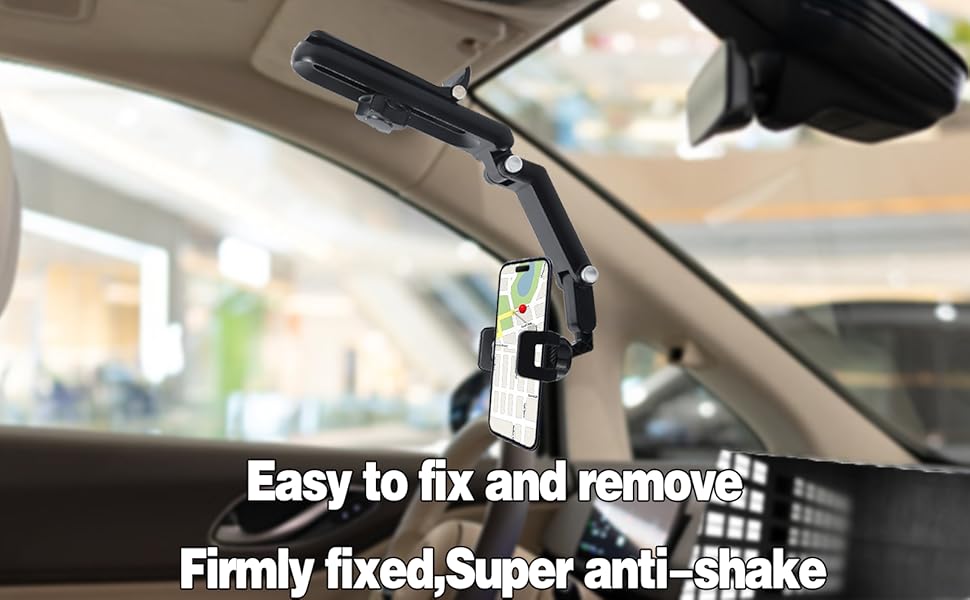 Sun Visor Phone Holder