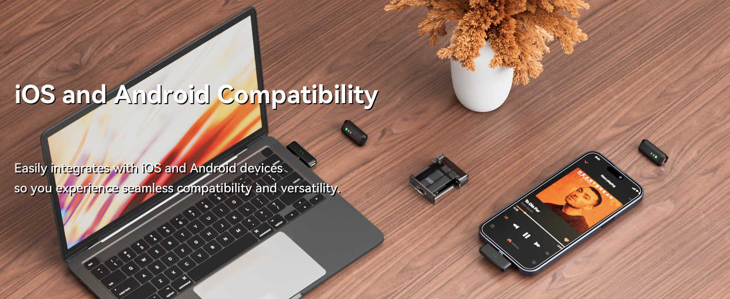 compatible with both iOS and Android