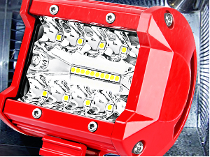 LED Light Bar Triple Row Spot Flood Combo Lights Driving Light Work Light