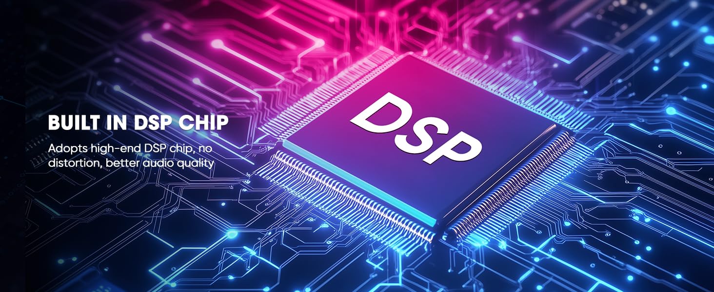 Built in DSP chip