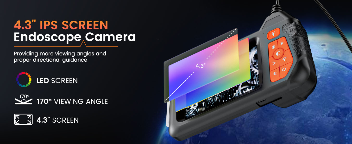 Endoscope Camera with Light