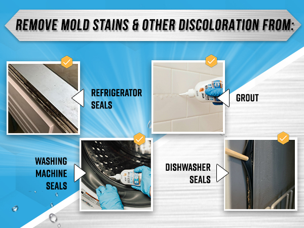 use on appliances grout bathroom around toilet and more