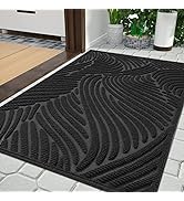 Yimobra Front Door Mat Outdoor Entrance, Heavy Duty 29.5 x 17 Inch Waterproof Patio Guard Doormat...