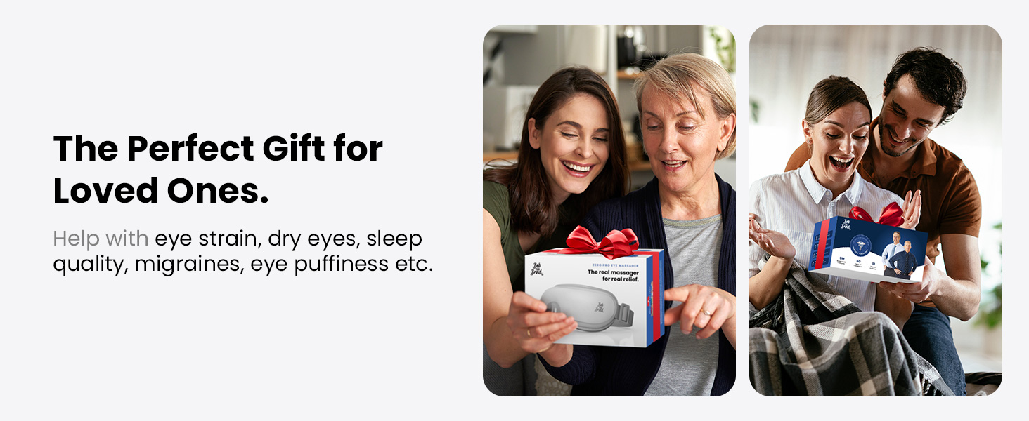 eye massager with heat and cooling eye mask for dry eye headaches migraine relief christmas gifts