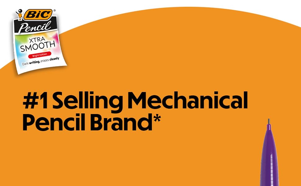 BIC is the #1 Selling Mechanical Pencil Brand.