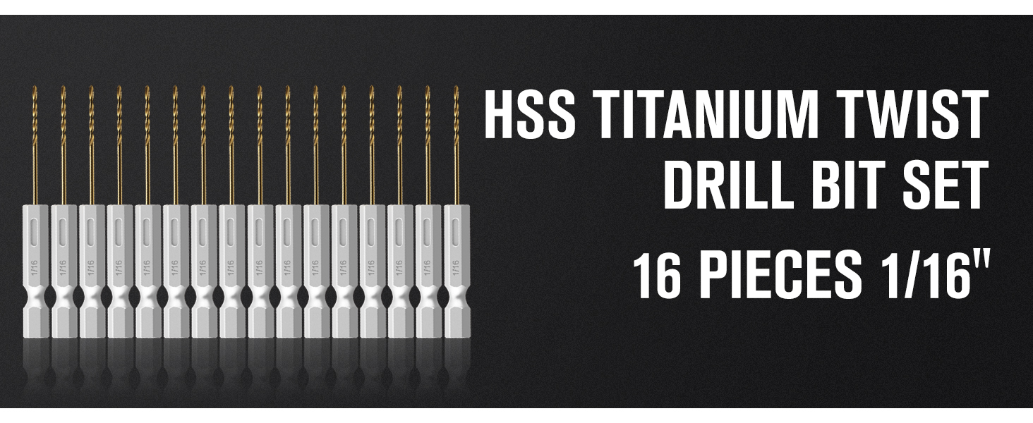 hss drill bit set