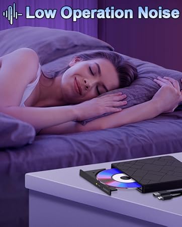 External CD DVD Drive for Laptop USB