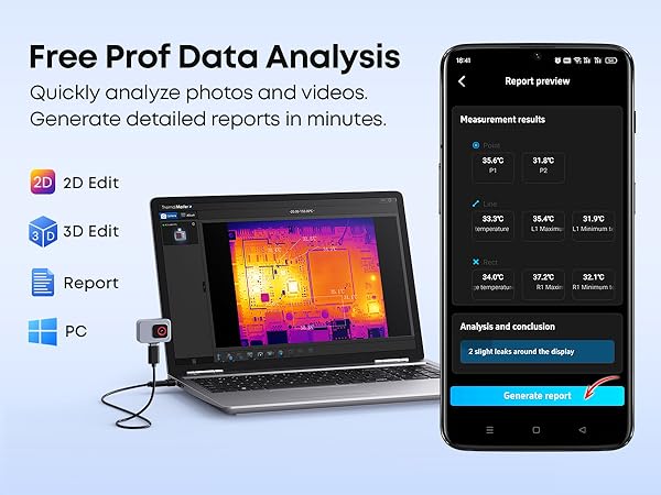 thermal master P2 thermal camera for android