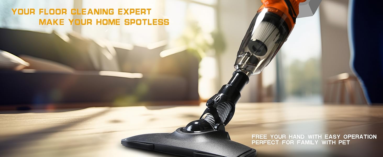 Vacuum cleaner cleaning cordless handheld stick rechargeable battery filter hipa kpa strong