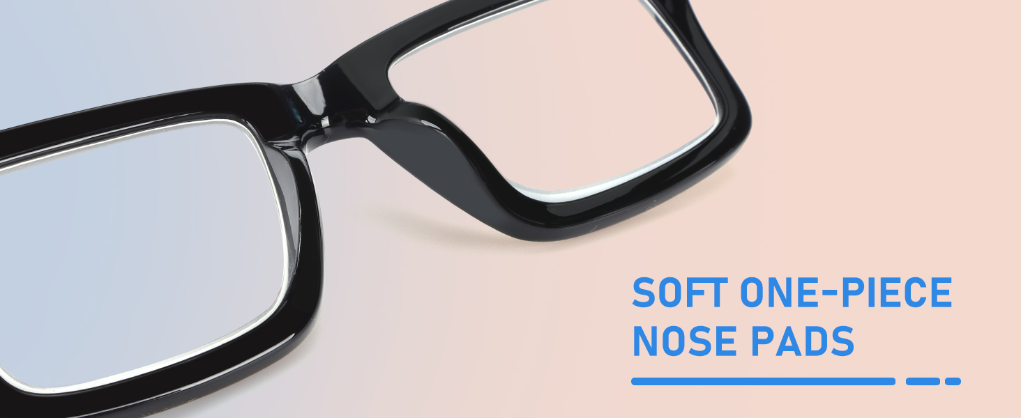 soft nose pads without pinching