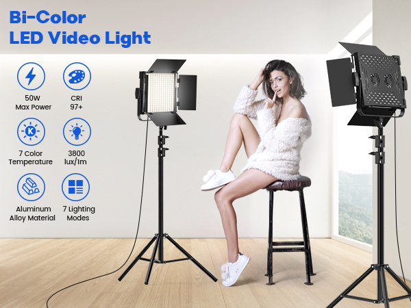 Bicolor LED Video Light