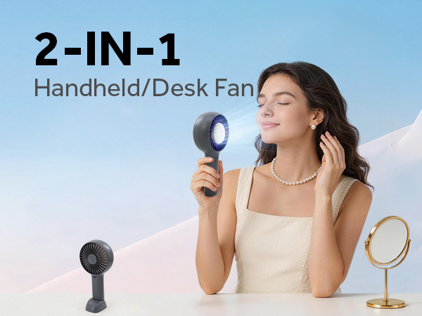handheld fan rechargeable