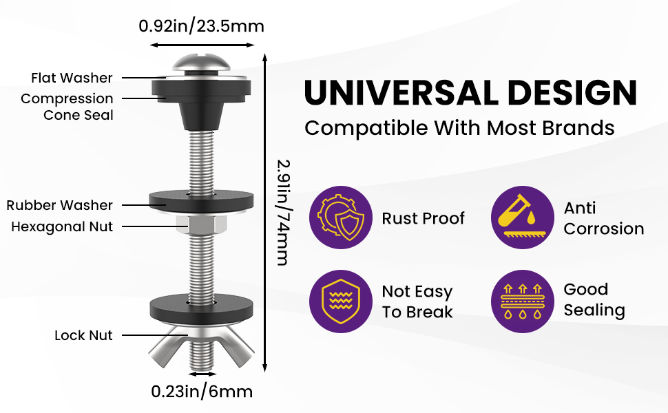 toilet tank bolts