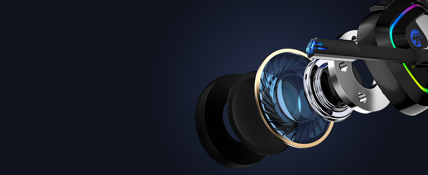 gaming headset with microphone