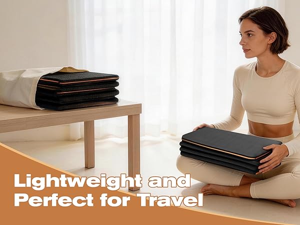 foldable yoga mat for travel