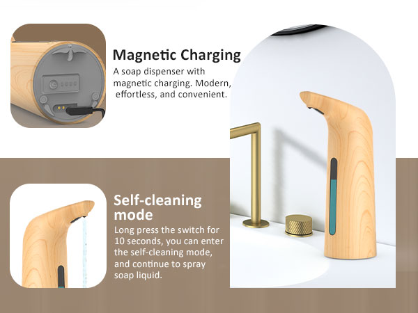 automatic soap dispenser for kitchen sink