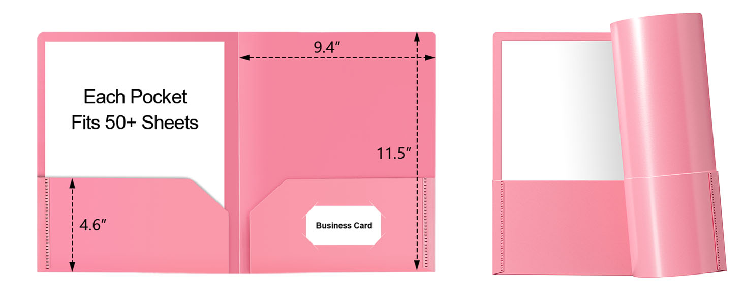 folders with pockets