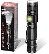LED Flashlight USB Rechargeable 1000 High Lumens, Small and Extremely Bright Flash Light, Zoomabl...