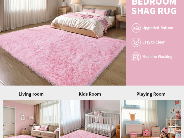 pink rug 4x6