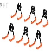 Aoben Heavy Duty Steel Garage Storage Hooks - Utility Tool Hangers and Combinable Wall Mount Hook...