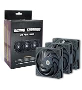 Scythe Grand Tornado 120 PWN Full-LCP Made Industry-Level Low-Noise Quiet Computer Case Fan, 120m...