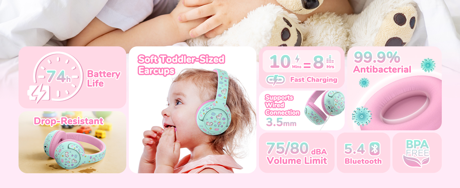 toddler headphones for 2 year old