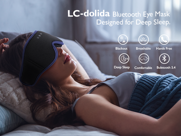 bluetooth eye mask for sleeping