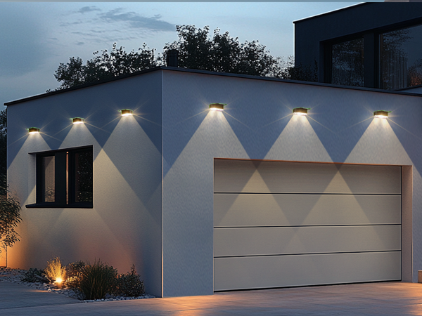 solar fence lights outdoor
