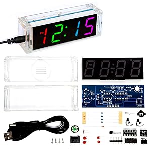 Soldering Practice led clock