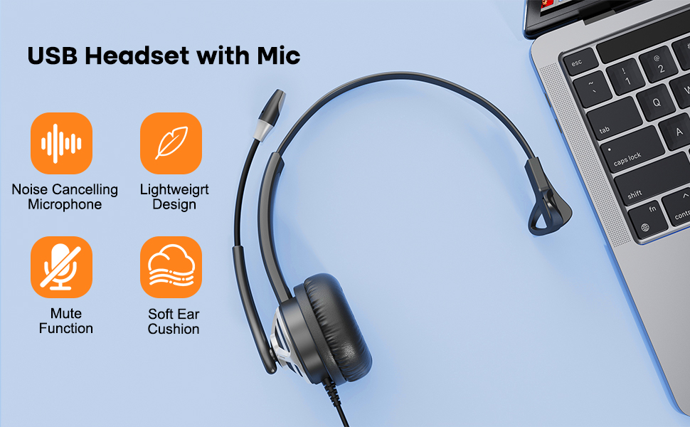 skype headset with microphone