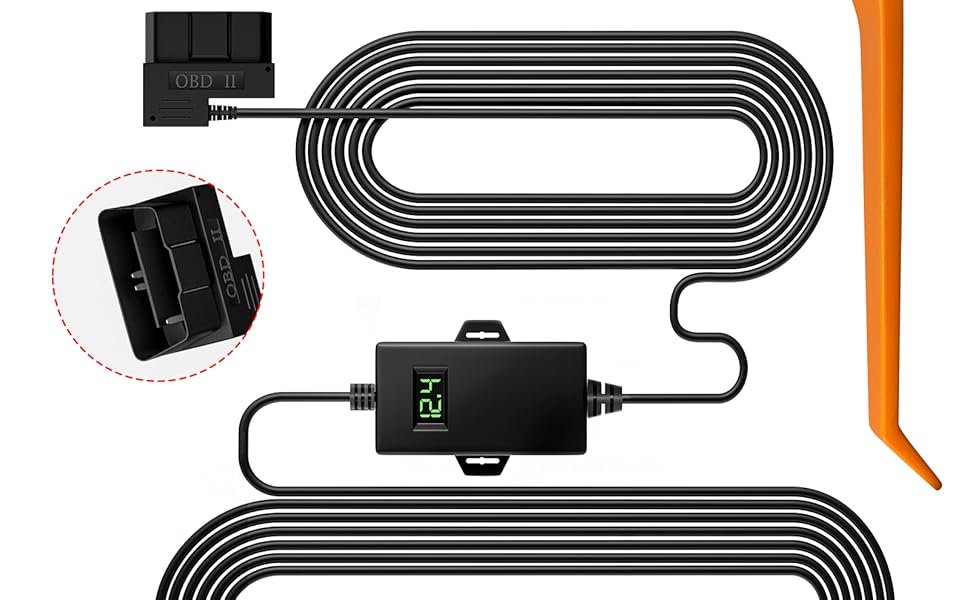 OBD Hardwire Kit USB C Power Port