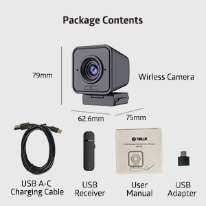 wireless webcam package contents