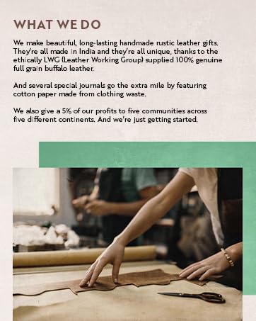 Vintage Handmade Bound Notepad