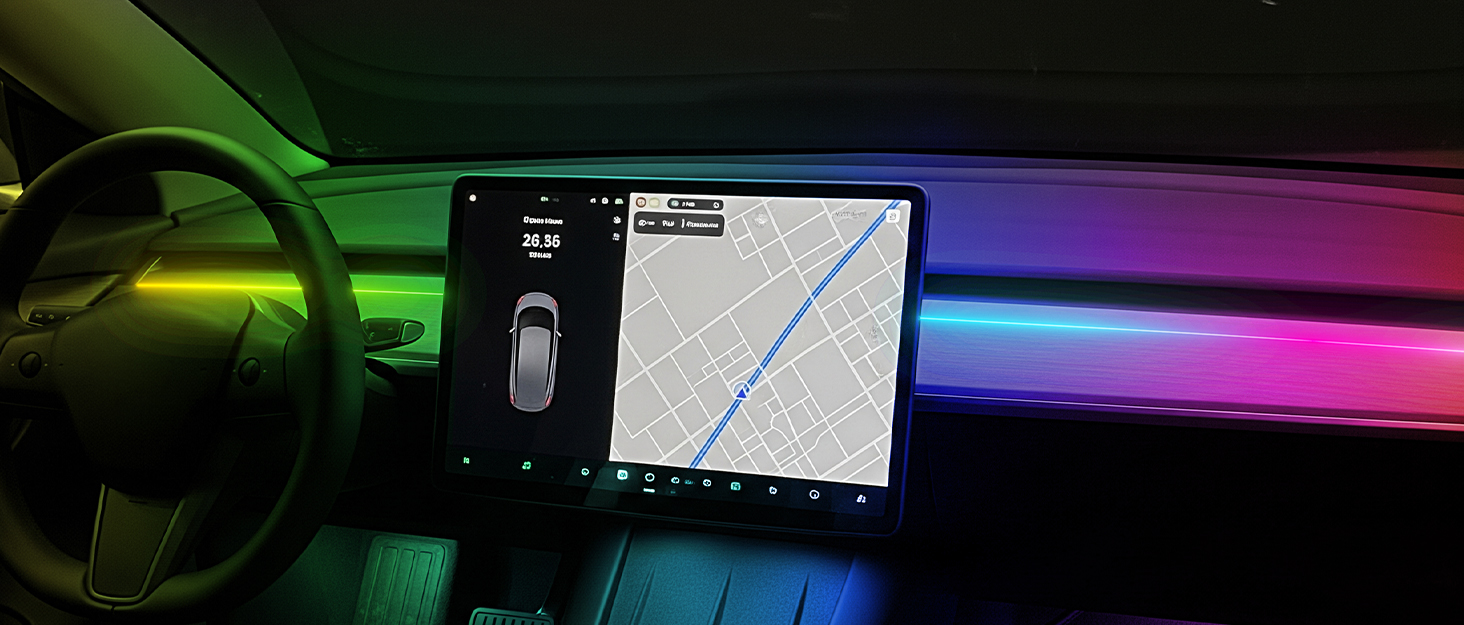 Car ambient lighting