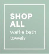 S&amp;T INC. Aura Waffle Bath Towels, 4 Pack, 30" x 60", Beige | Quick-Dry, 420GSM, Absorbent Microfi...
