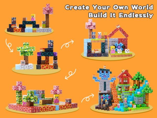 magnetic building block