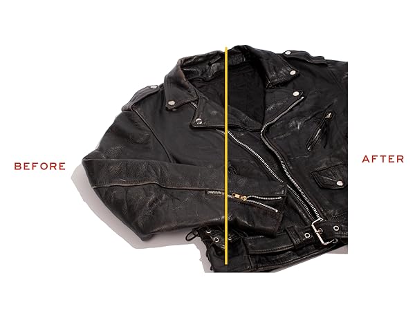 jacket before after