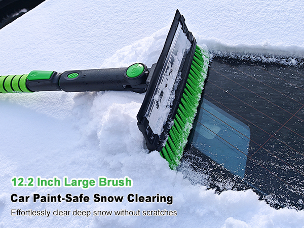 snow brush ice scraper 