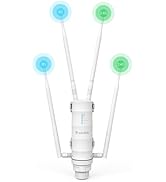 WAVLINK AC1200 Outdoor Weatherproof WiFi Extender/Wireless Access Point/Mesh with Passive POE,Hig...