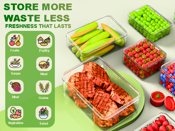 Food Storage containers with Lids