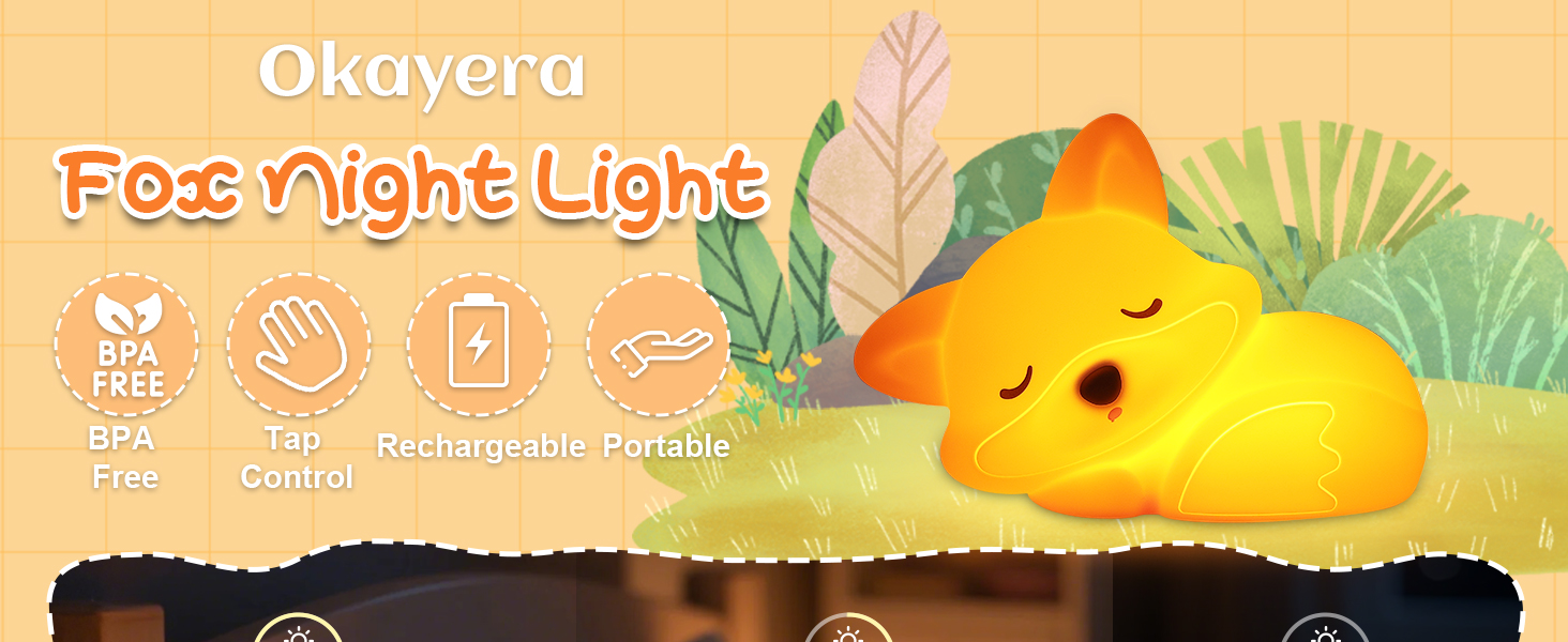 fox night light