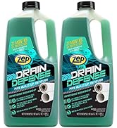 Zep Drain Defense Pipe Build-Up Remover - 64 Ounces (Case of 2) ZLDC648 - Professional Strength L...